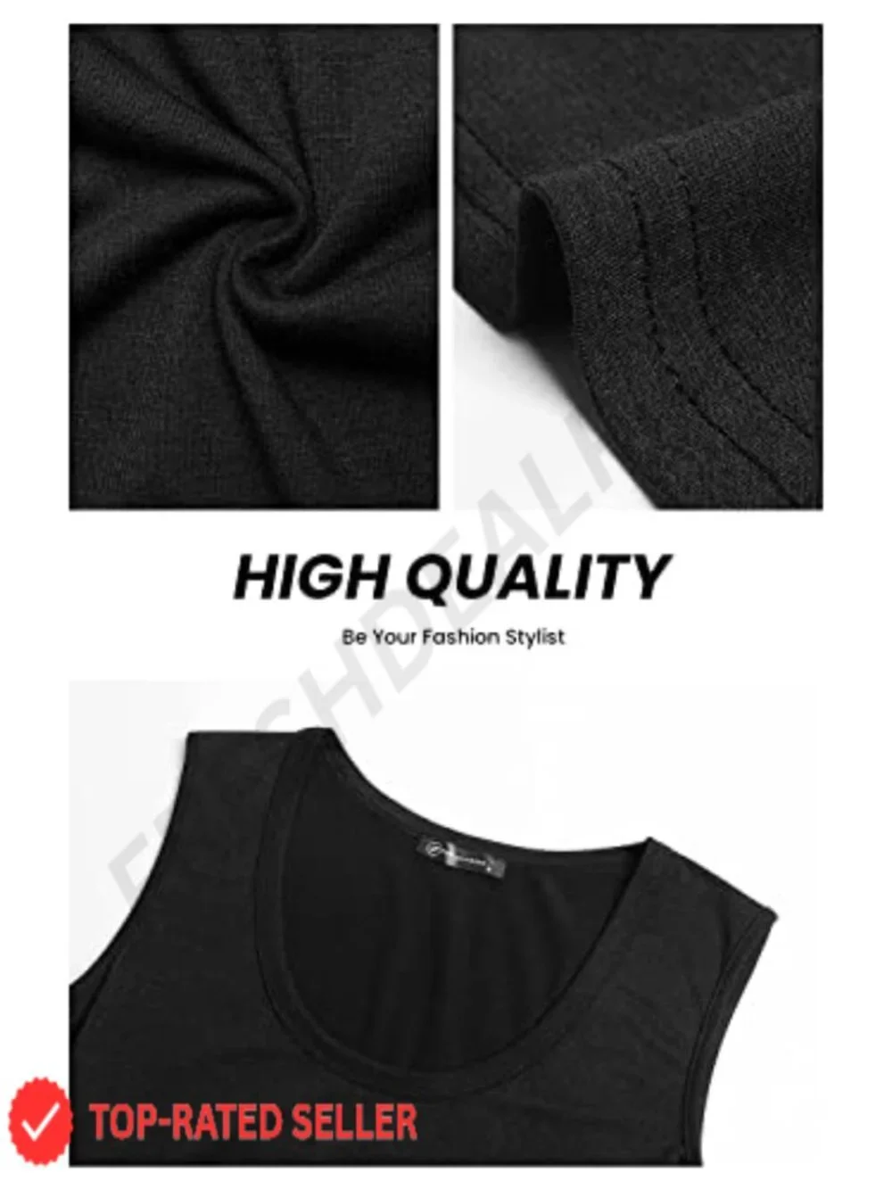 PRETTYGARDEN Sleeveless Wide Leg Jumpsuit Scoop Neck Casual Romper Summer